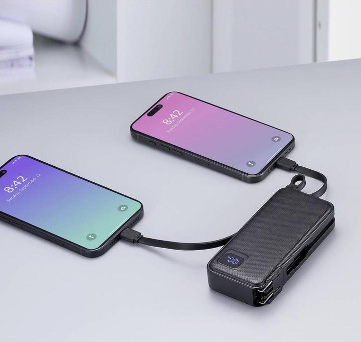 Image du produit Voltcraft VC-PBP3164CB Powerbank 10000 mAh Li-Ion Schwarz (10000 mAh)