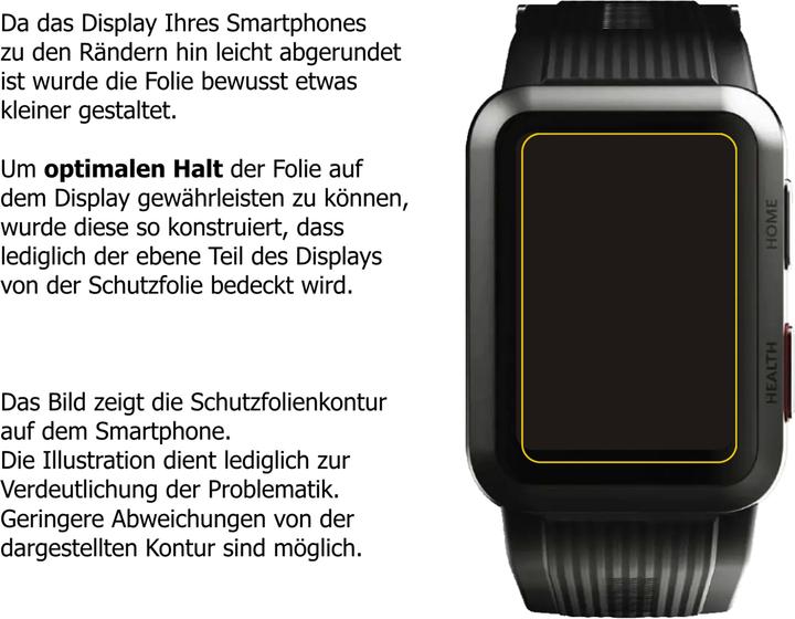 Actual product image Dipos Screen Protector Anti-Glare (Huawei Watch D)