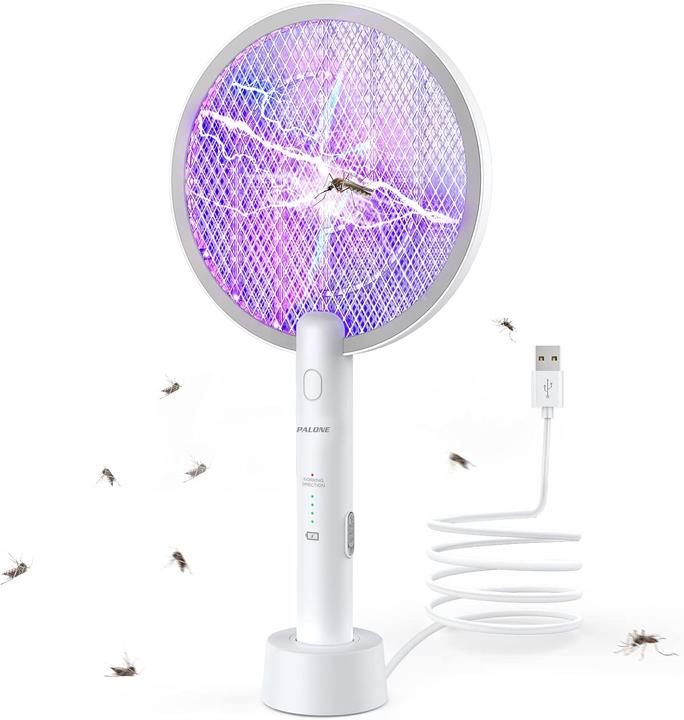 Palone Elektrische Fliegenklatsche Premium 2-in-1