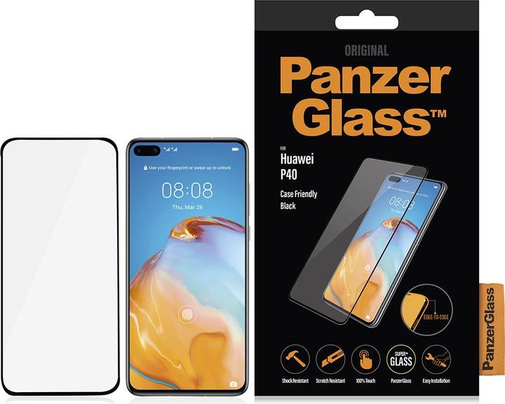 Actual product image PanzerGlass Case Friendly (1 Piece, Huawei P40)