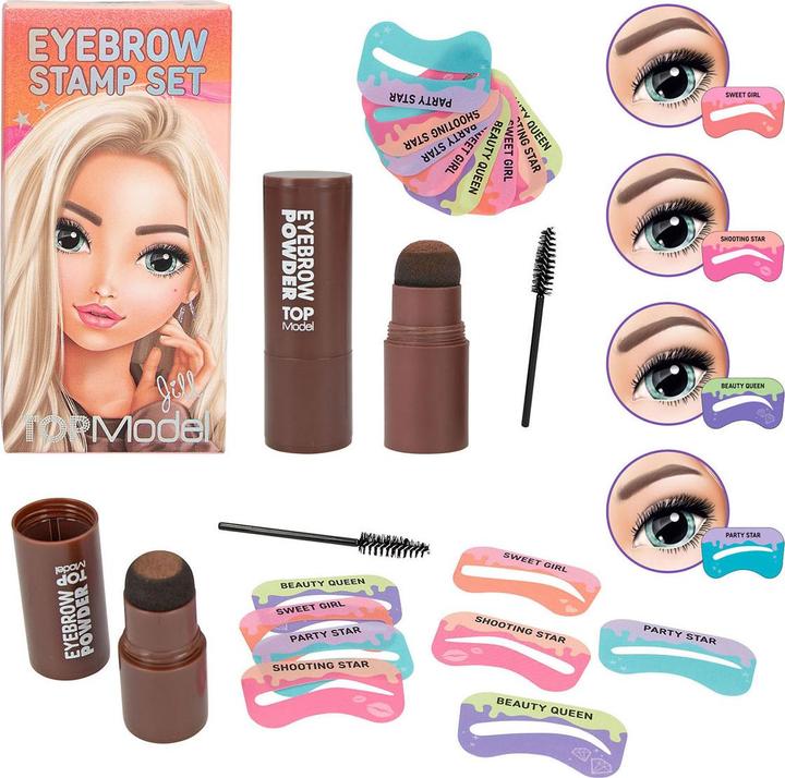 Top Model Eyebrow set (Multicoloured)
