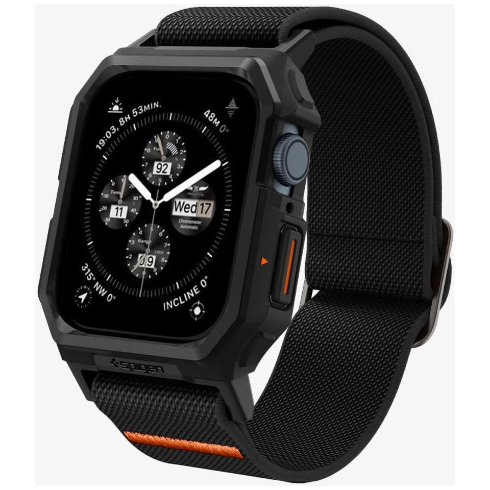 Thumbnail - Spigen Lite Fit PRO 44mm/45mm, Smartwatch Zubehör, Schwarz