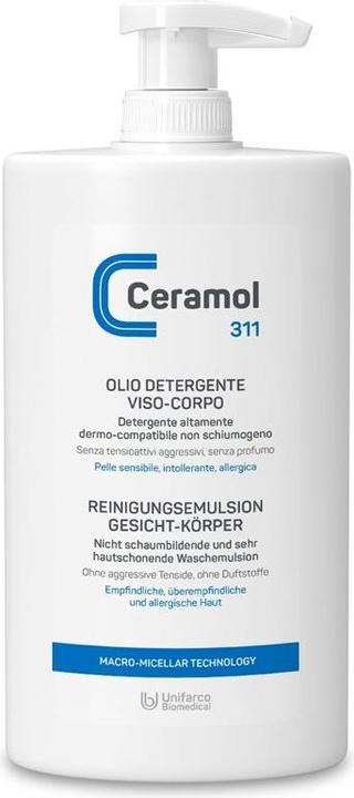 Actual product image Ceramol FCIG 311 Cleansing Emulsion Face and Body Emuls (Facial cleansing wipes, 400 ml)
