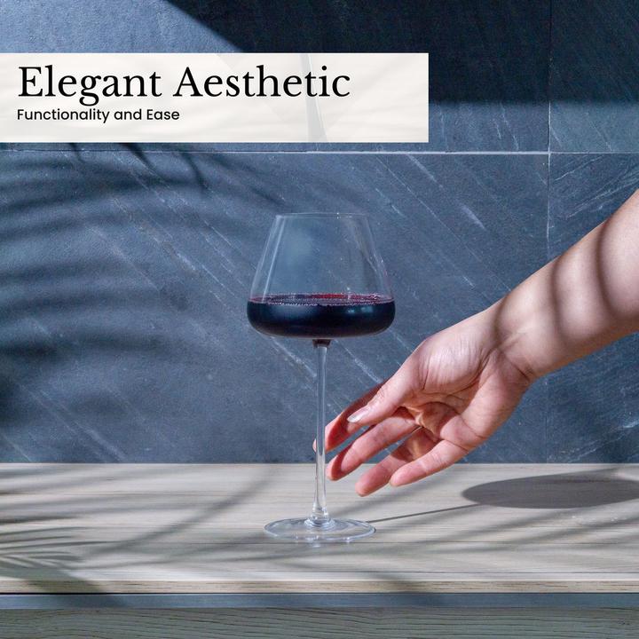 Produktbild Intirilife Wein Glas Set (60 cl, 6 Gläser, Rotweingläser, Weissweingläser)