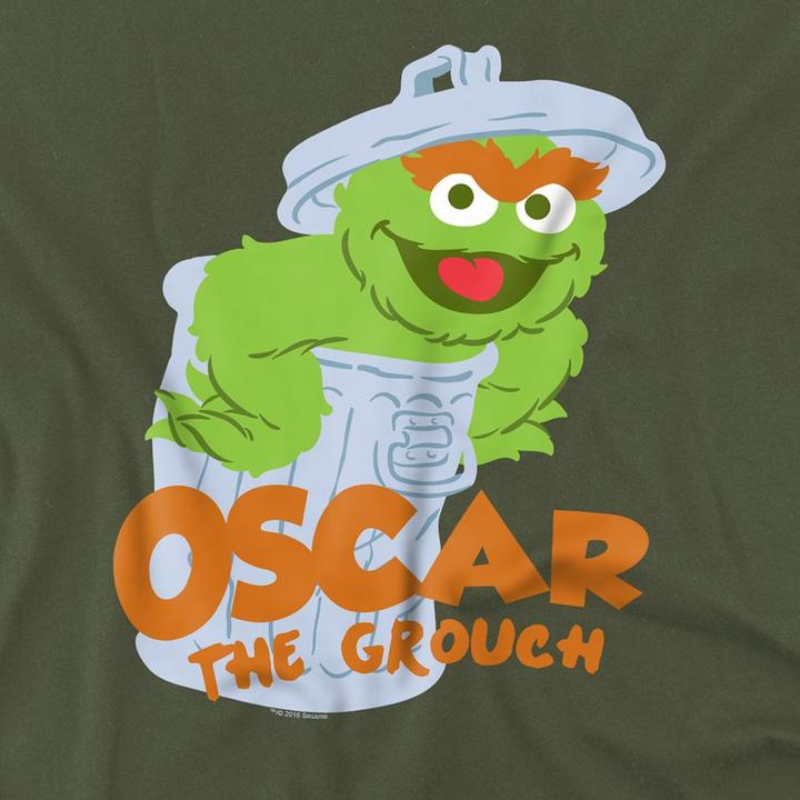 Immagine prodotto Maglietta Oscar The Grouch (Oscar il Brontolone) Adulto Unisex (XXL)