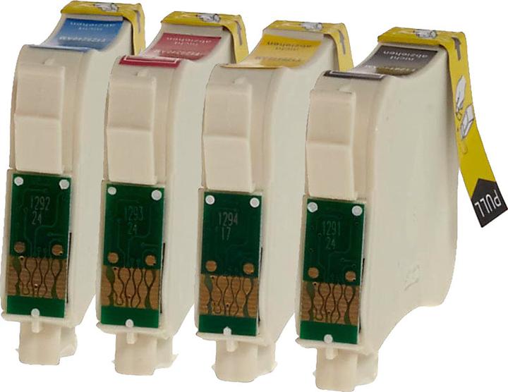 Produktbild Ampertec 4 Tinten ersetzt Epson C13T12854010 4-farbig (BK, CMYK)