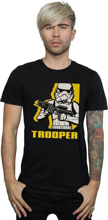 Actual product image Star Wars Mens Rebels Trooper T-Shirt (XXL)