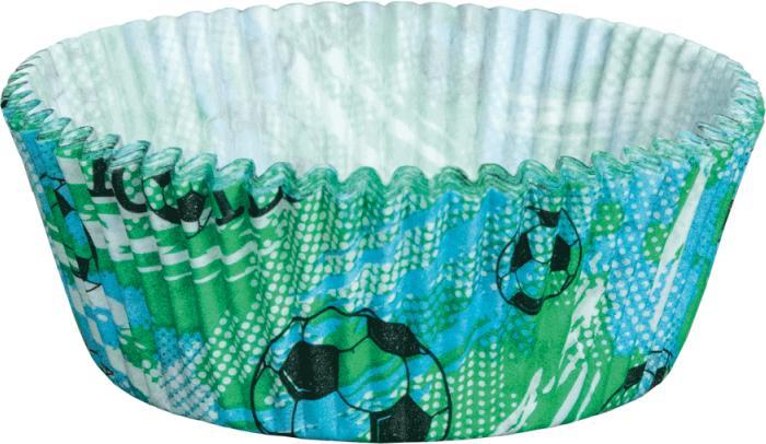 Produktbild Demmler Muffinförmchen - Fussball - 60 Stück (5 cm)