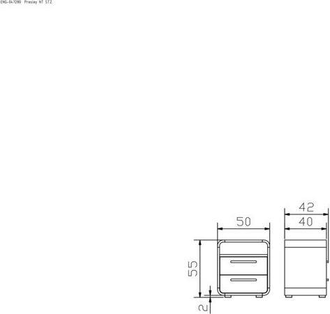 Immagine prodotto Hasena Presley (50 x 42 x 57 cm)