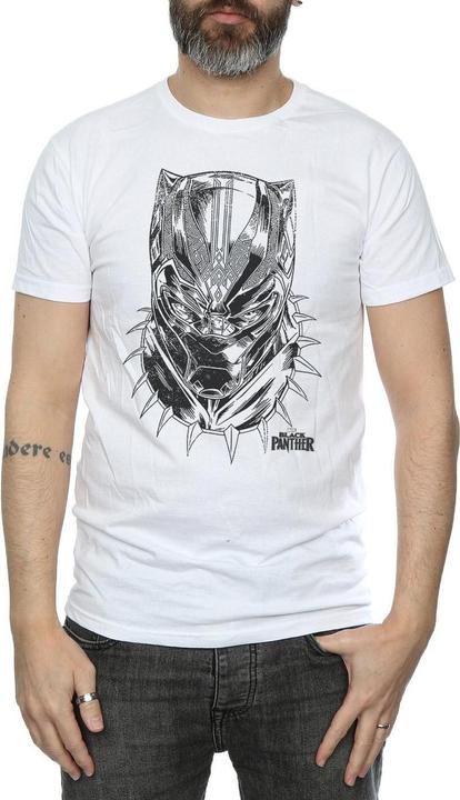 Produktbild Black Panther Spray Headshot TShirt (XXL)