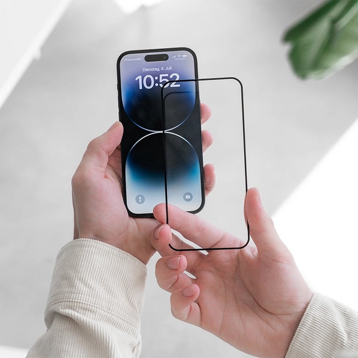 Produktbild Woodcessories Premium Glass 3D (1 Stück, Apple iPhone 14 Pro)