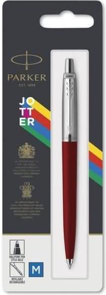 Image du produit Parker Stylo à bille JOTTER Originaux C.C. M Blist (Acier inoxydable, Rouge, 1 x)
