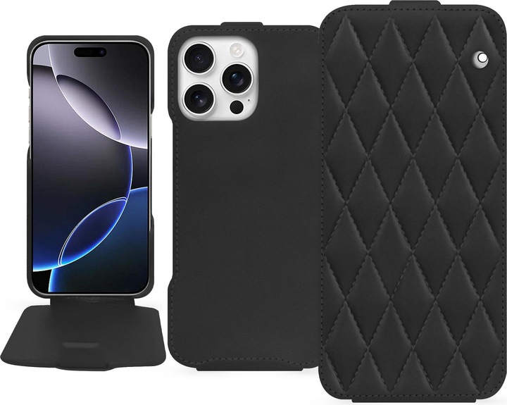 Productafbeelding Noreve Lederen omslag verticaal (Apple iPhone 16 Pro Max)