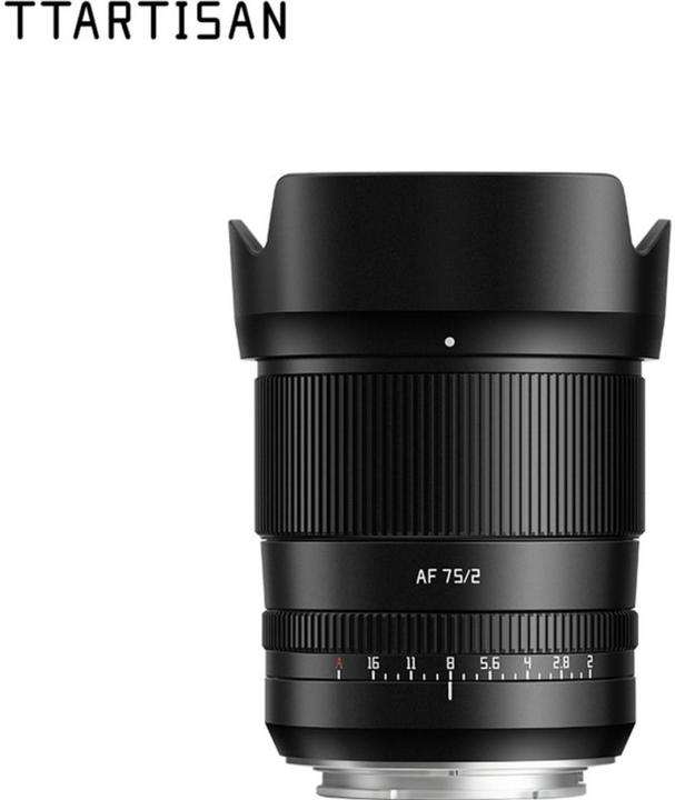 Produktbild TTArtisan AF 75mm f/2.0 Sony E (Sony E, APS-C / DX, Vollformat)