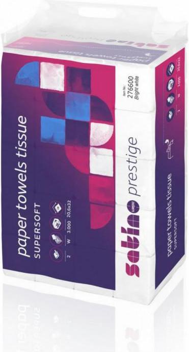 Productafbeelding Wepa Vel handreinigingspapier LPCB2120, 120 vellen, 20.6 x 32, Cellulose, (25st) (1 x)