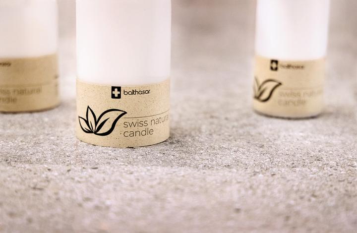 Produktbild Balthasar Zylinderkerze Swiss Natural (1 Stk.)