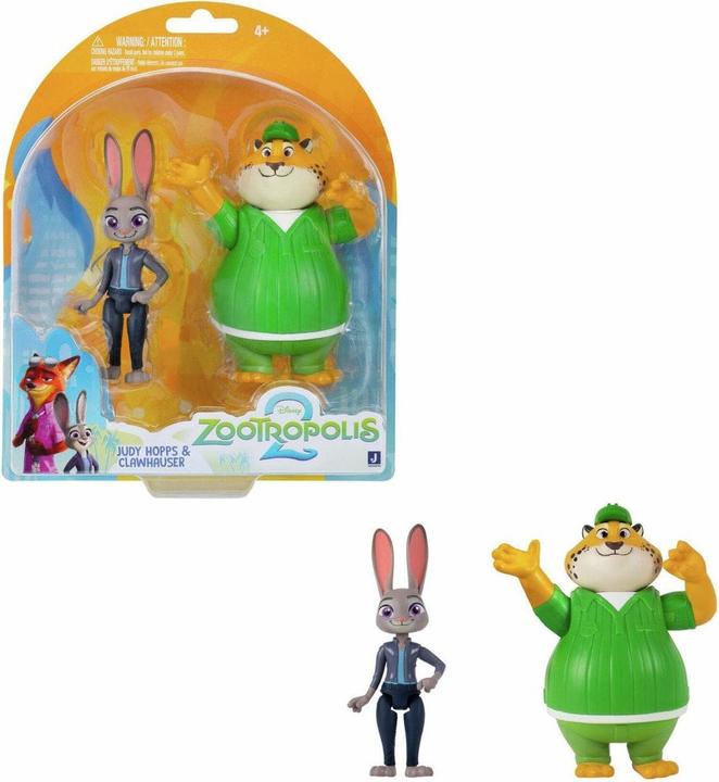 Actual product image Disney Zootropolis - Figure 2 Pack - Judy Hopps & Clawhauser
