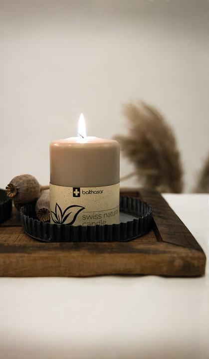 Produktbild Balthasar Zylinderkerze Swiss Natural (1 Stk.)