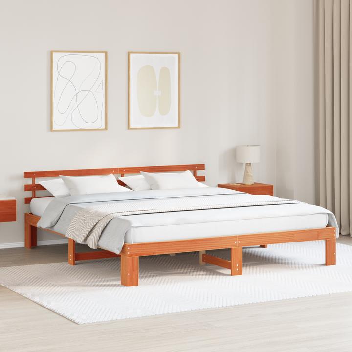 Actual product image vidaXL Moderner Bettrahmen (180 x 200 cm)