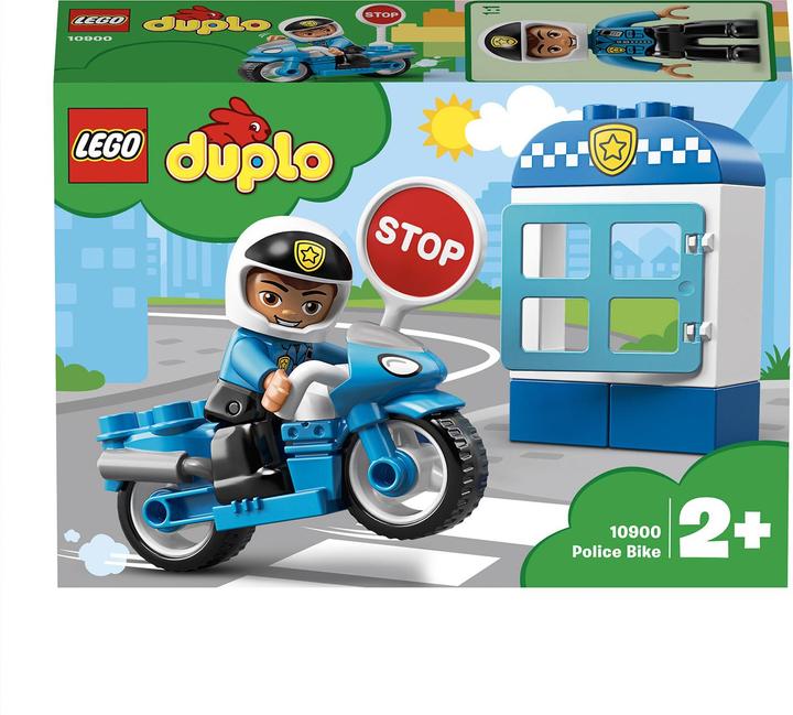 Produktbild LEGO DUPLO Polizeimotorrad (10900)