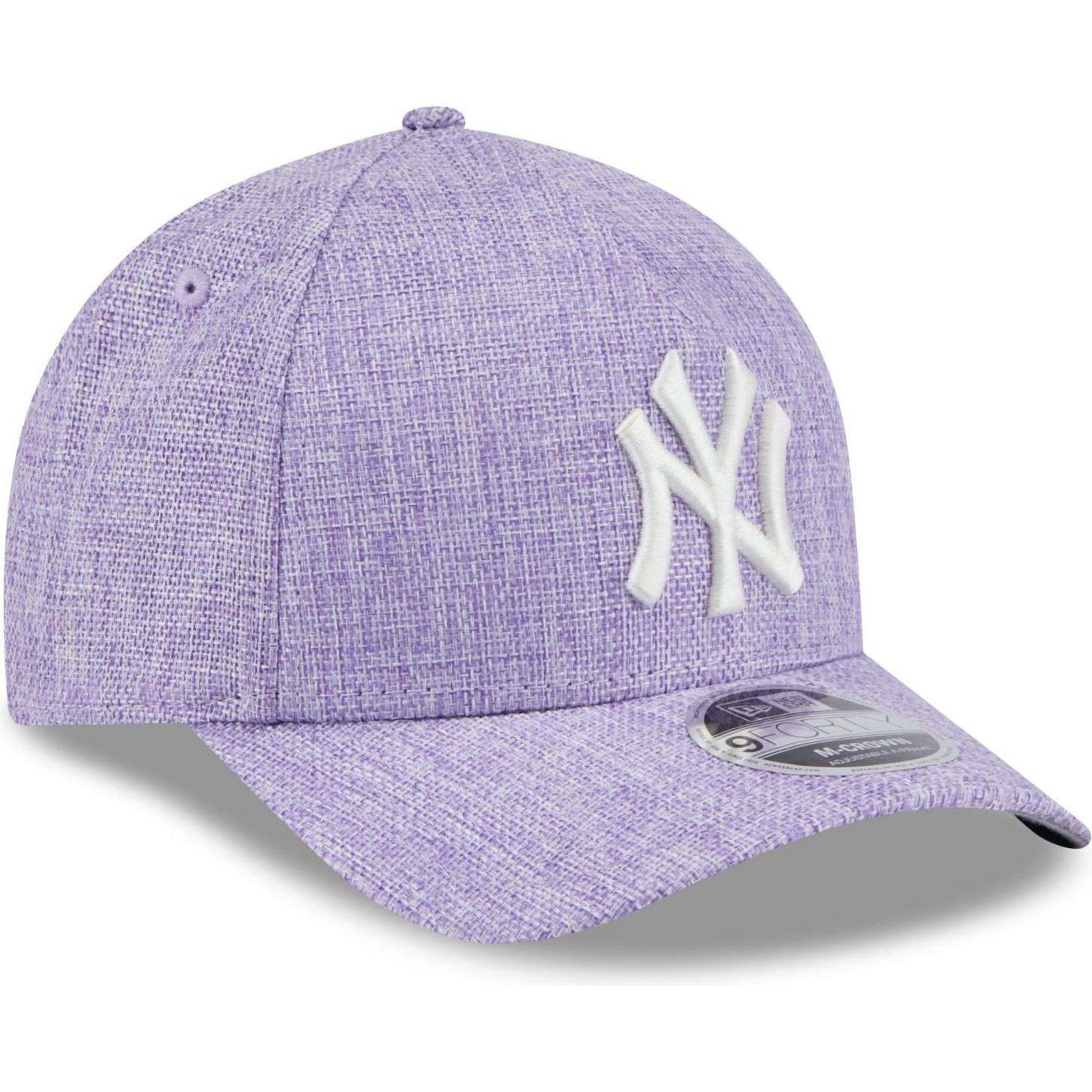 New Era, Herren, Cap, 9Forty M-Crown Cap - Weave New York Yankees Purple, Violett