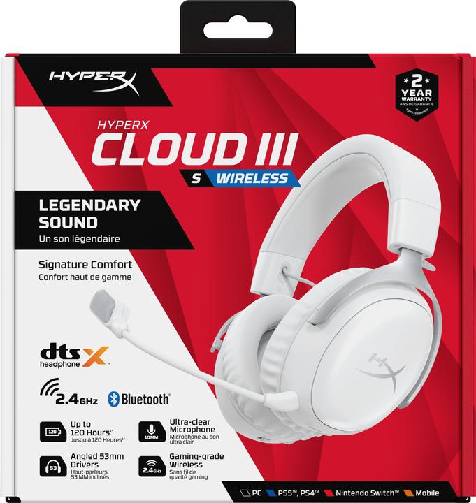 Image du produit HyperX Cloud III Wireless (Sans fil)