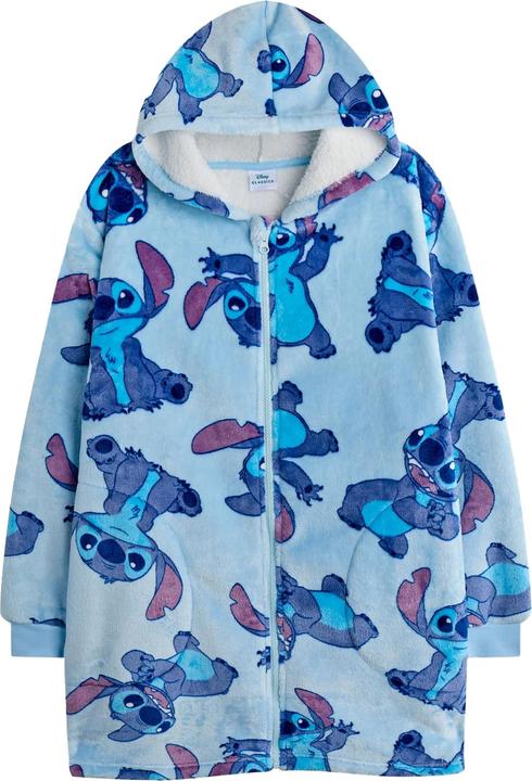 Lilo & Stitch Kapuzendecke Durchgehender Reissverschluss Mädchen