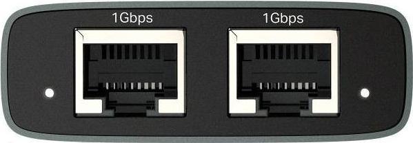 Actual product image TP-Link EH210, Black, Metal, 0 - 40 °C, 10 - 90%, 58 mm, 53 mm (RJ45 (2x), RJ45 (3x))