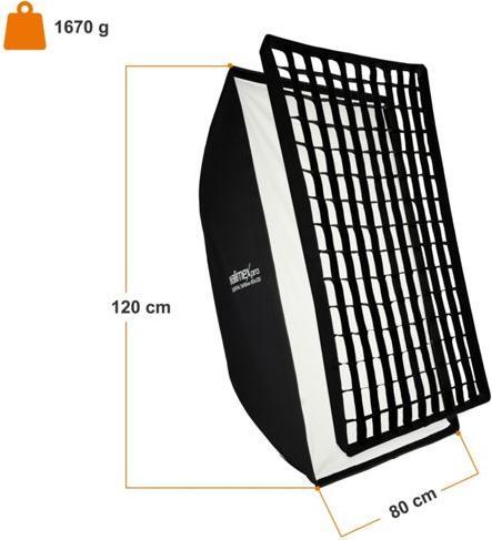 Productafbeelding Walimex pro Essentiële softbox 80x120 (Softbox)