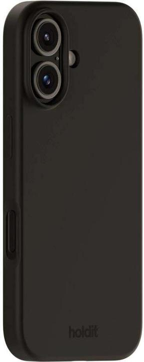 Actual product image Holdit Silicone Case iPhone 16 Plus Black (Apple iPhone 16 Plus)