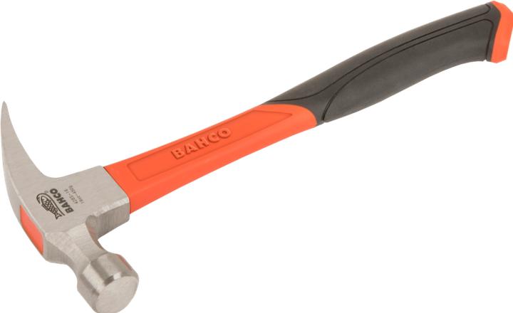 Actual product image Irimo Claw hammer rubber handle with RIP nails - 20 oz (800 g)