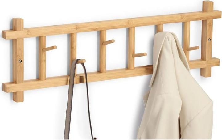 Produktbild Zeller Present Wandgarderobe Bambus 68x22 cm