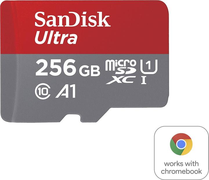 Immagine prodotto SANDISK Ultra (256 GB, microSDXC, U1, UHS-I)