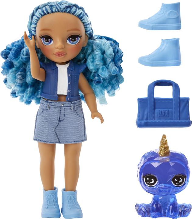 Actual product image MGA Rainbow High Littles Dolls- Sapphire (Blue)
