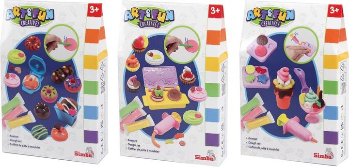 Simba A&F small modelling set, 3 assort.