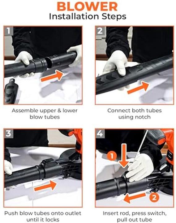 Image du produit Black & Decker BEBLV300-QS (Fonctionnement sur secteur, Souffleur de feuilles, Aspirateurs à feuilles, Aspirateurs et souffleurs)