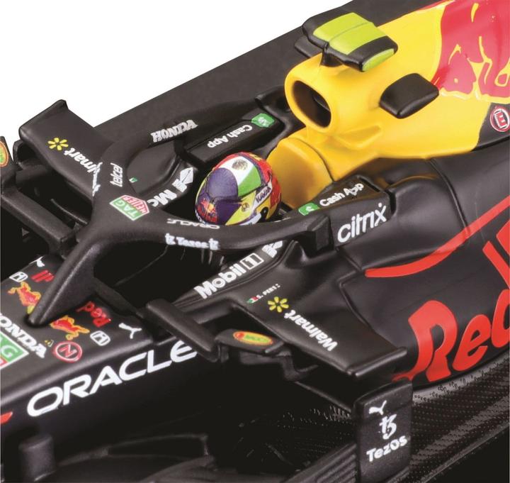 Actual product image Bburago Red Bull Racing RB16B F1 Sergio Pérez 2021