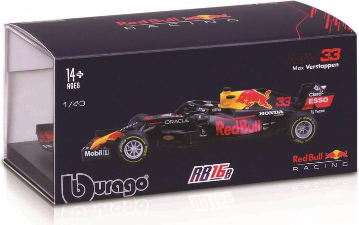 Produktbild Bburago Max Verstappen Red Bull Racing RB16B F1