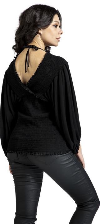 Produktbild Black Premium Smocked Top (S)