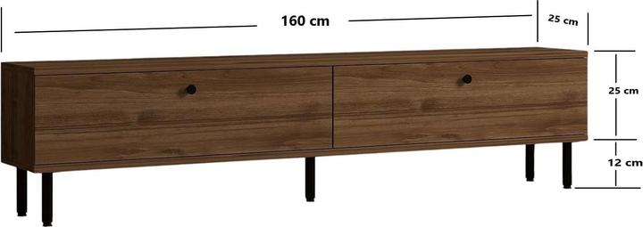 Produktbild Hanah Home Nantes TV Stand (160 x 25 x 37 cm)