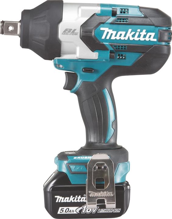 Makita DTW1002RTJ Akku-Schlagschrauber 18V, 2x5,0Ah Li-Ion, 1000 Nm, 1 (Akkubetrieb)