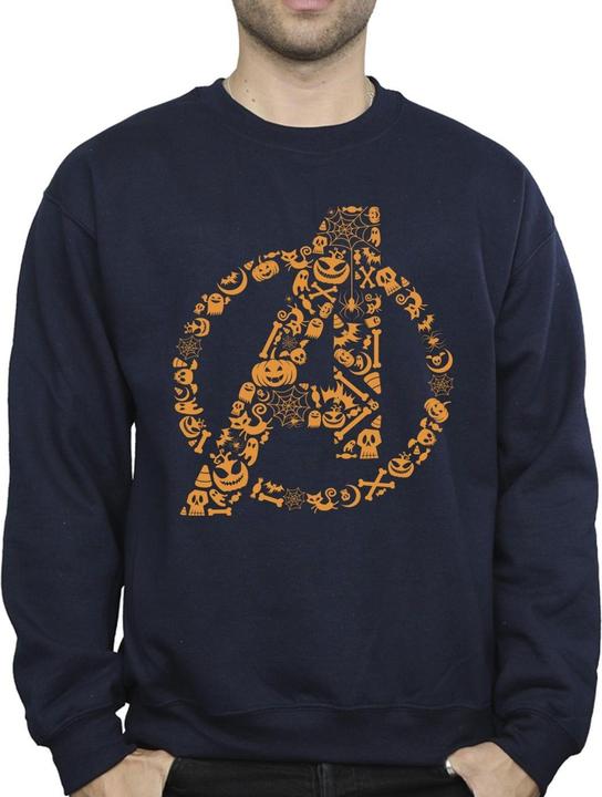 Produktbild Avengers Halloween Logo Sweatshirt (XXL)