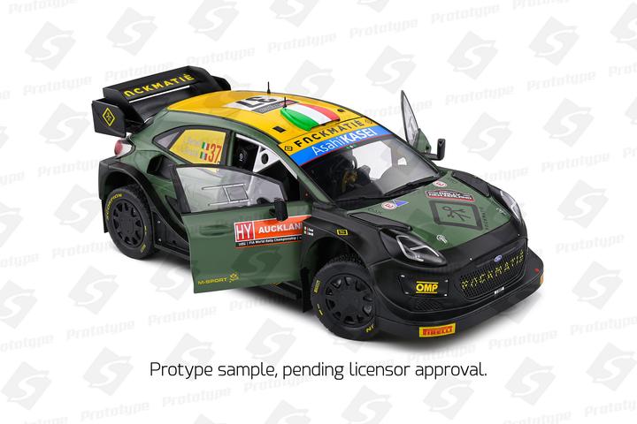 Actual product image Solido 1:18 Ford Puma Rally 1 2022 #7 black