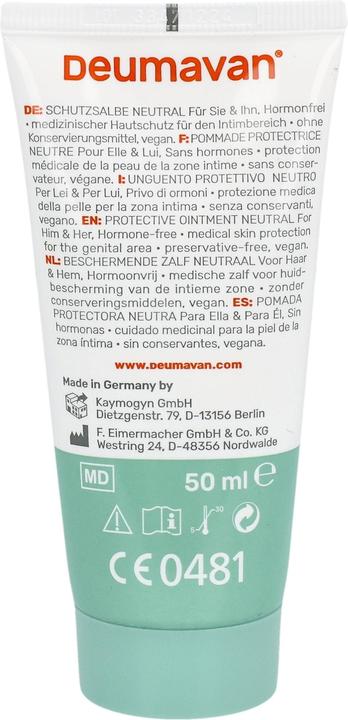 Produktbild Deumavan Neutral Schutzsalbe (50 ml, Intimcrème)