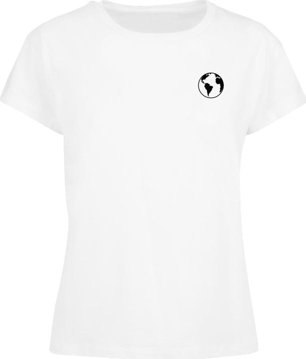 Produktbild Merchcode Ladies Wording - Explore The World Box Tee - 174815 (XS)