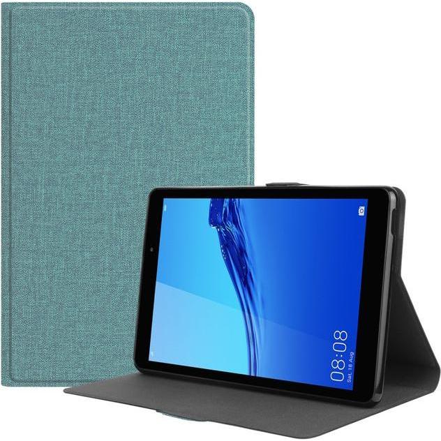 Thumbnail - MU Classic Hülle aus Stoff/Kunstleder (MatePad T8), Tablet Hülle, Grün