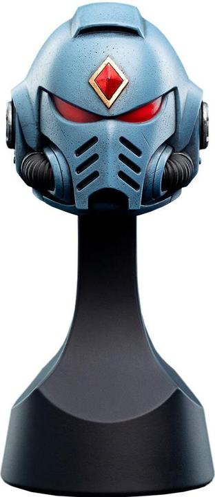 Actual product image Weta Workshop Warhammer 40,000 Replica 1/4 Space Wolves Helmet 12 cm