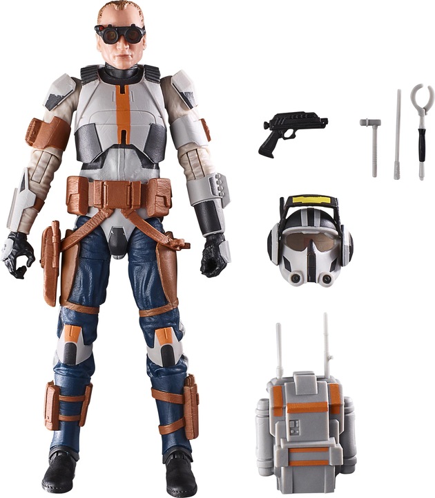 Produktbild Hasbro Star Wars: The Bad Batch Black Series figurine Tech (Mercenary Gear) 15 cm