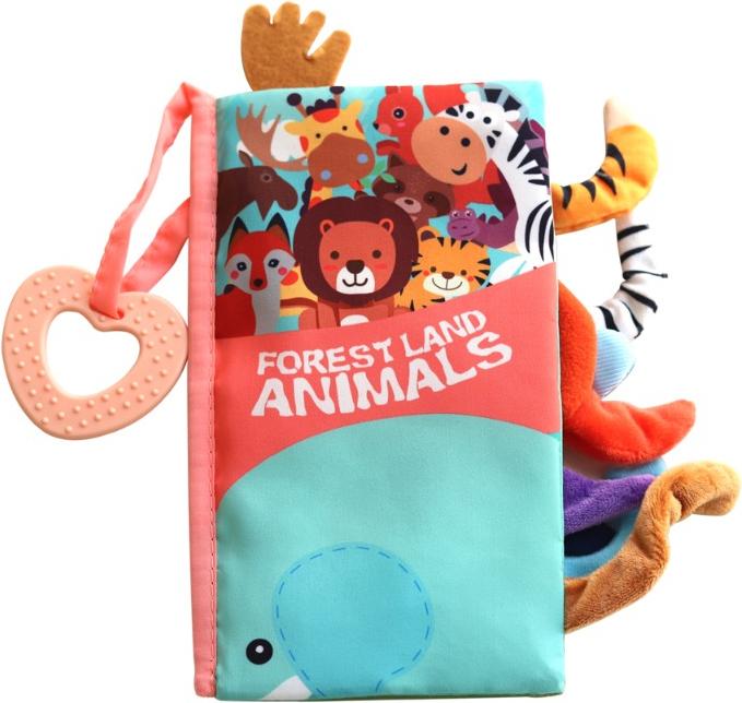 Produktbild Kikkaboo Baby Stoffbuch Beissring