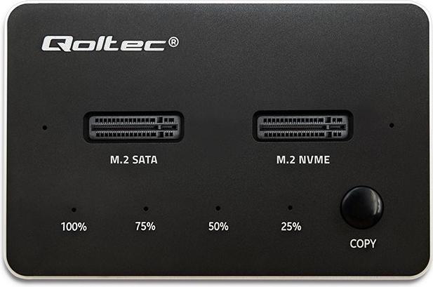 Image du produit Qoltec Station d'accueil pour disque SSD M.2